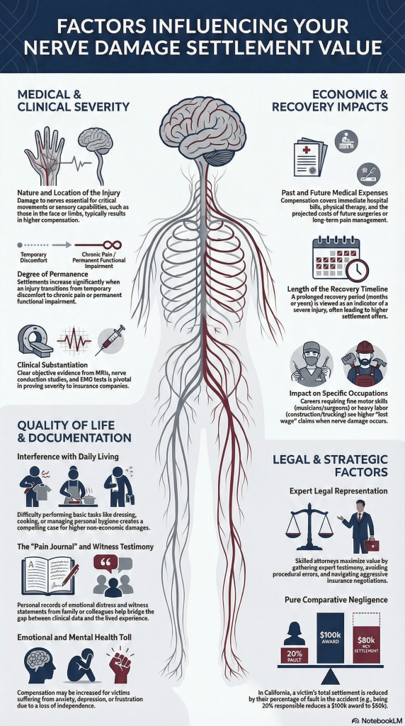 Factors influencing settlement values 