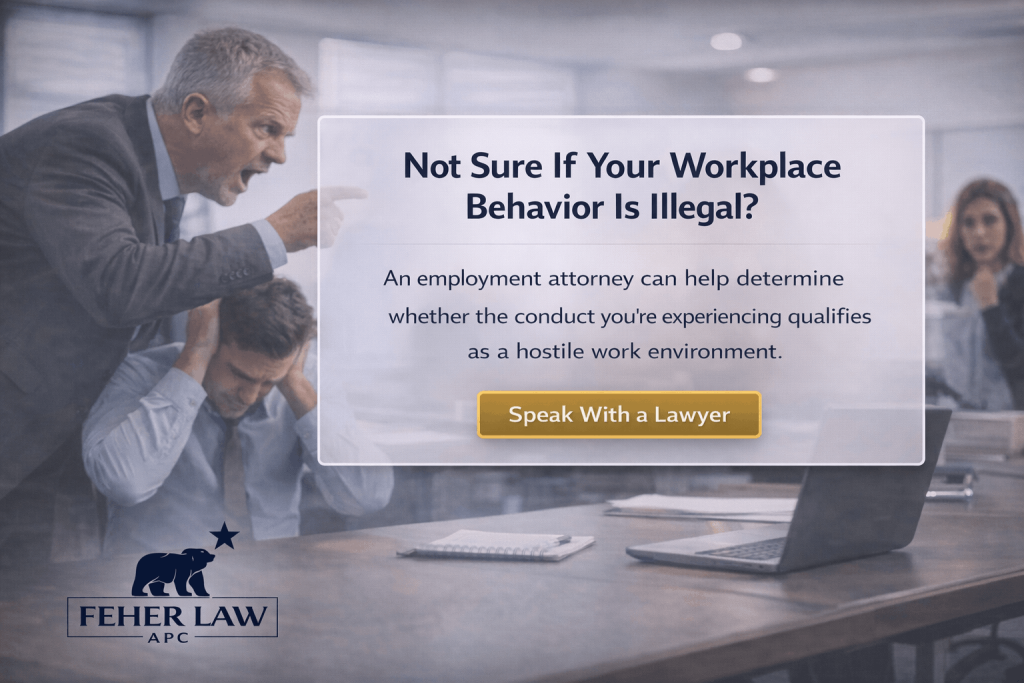 CTA Image for Hostile Work Environment