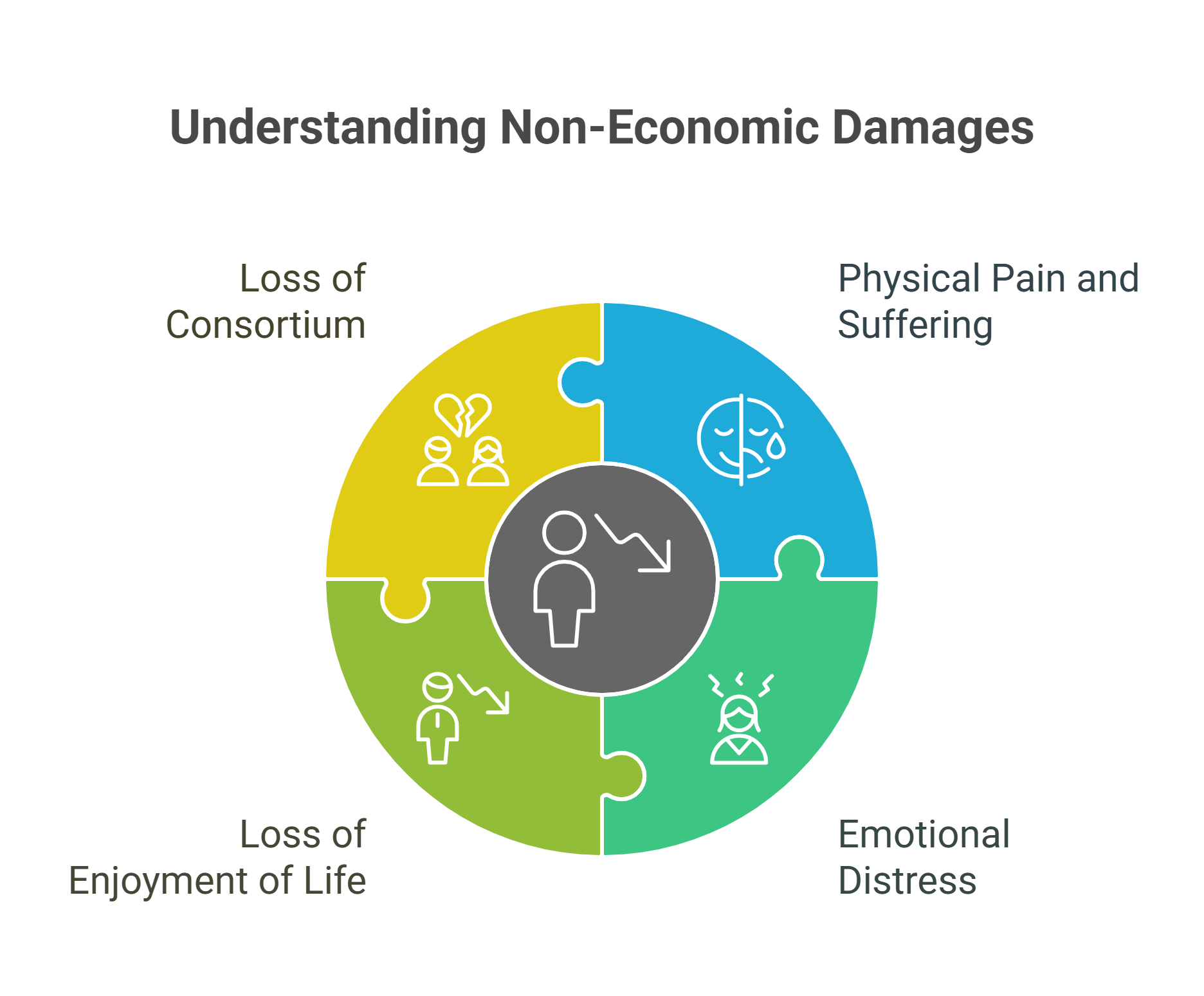 Non-economic damages - visual selection