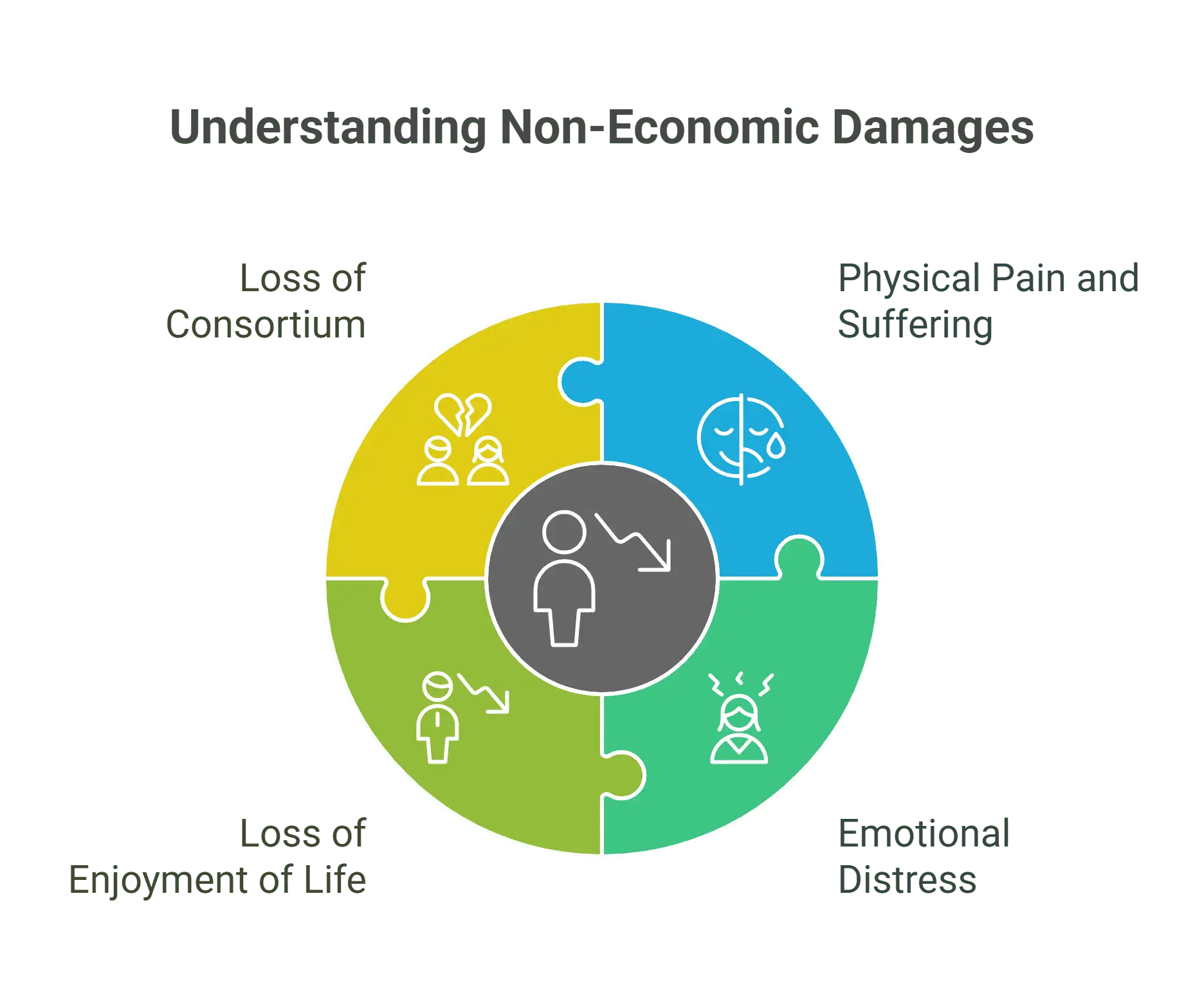 Non-economic damages - visual selection