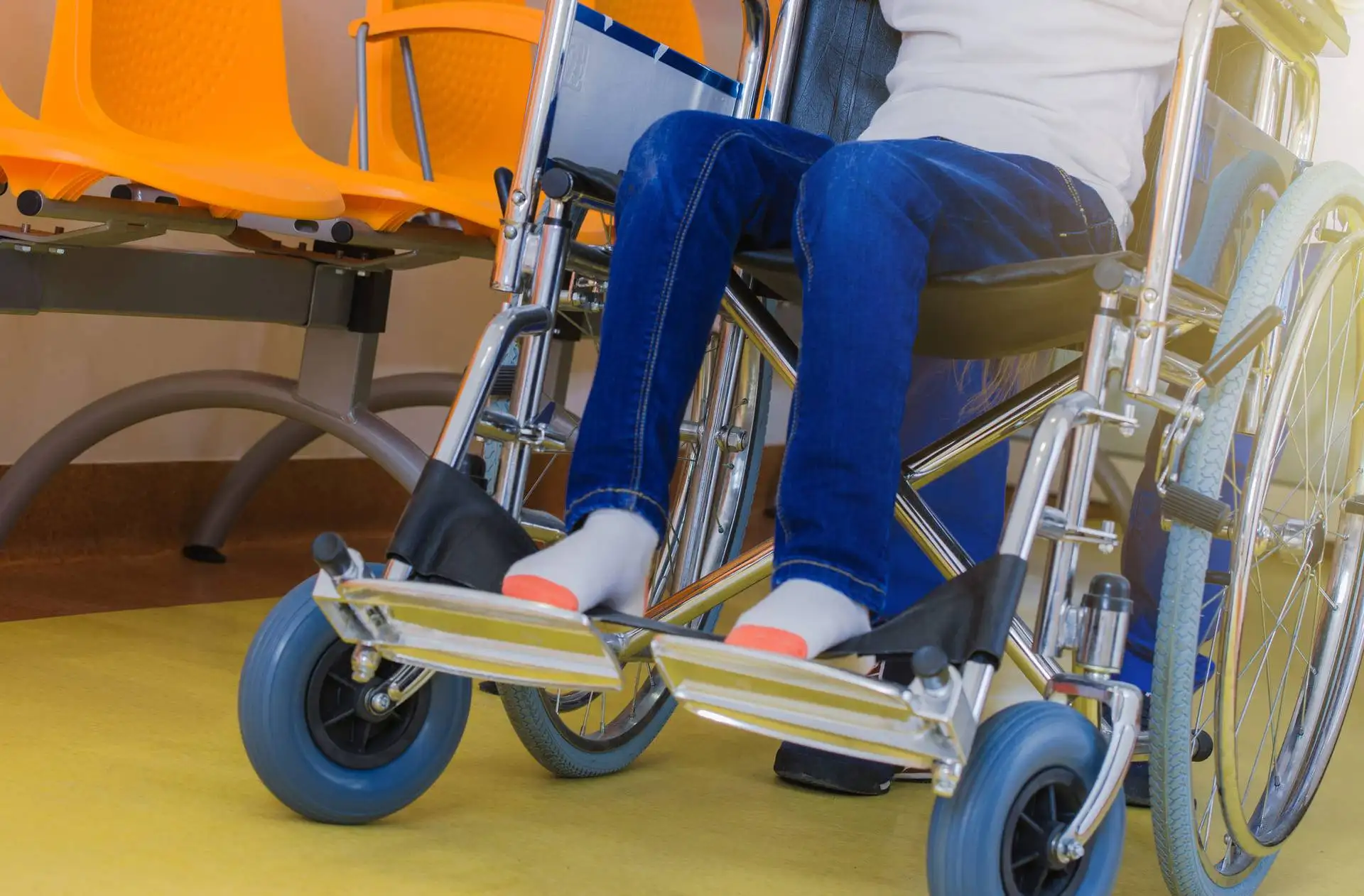 disabled girl in wheelchair