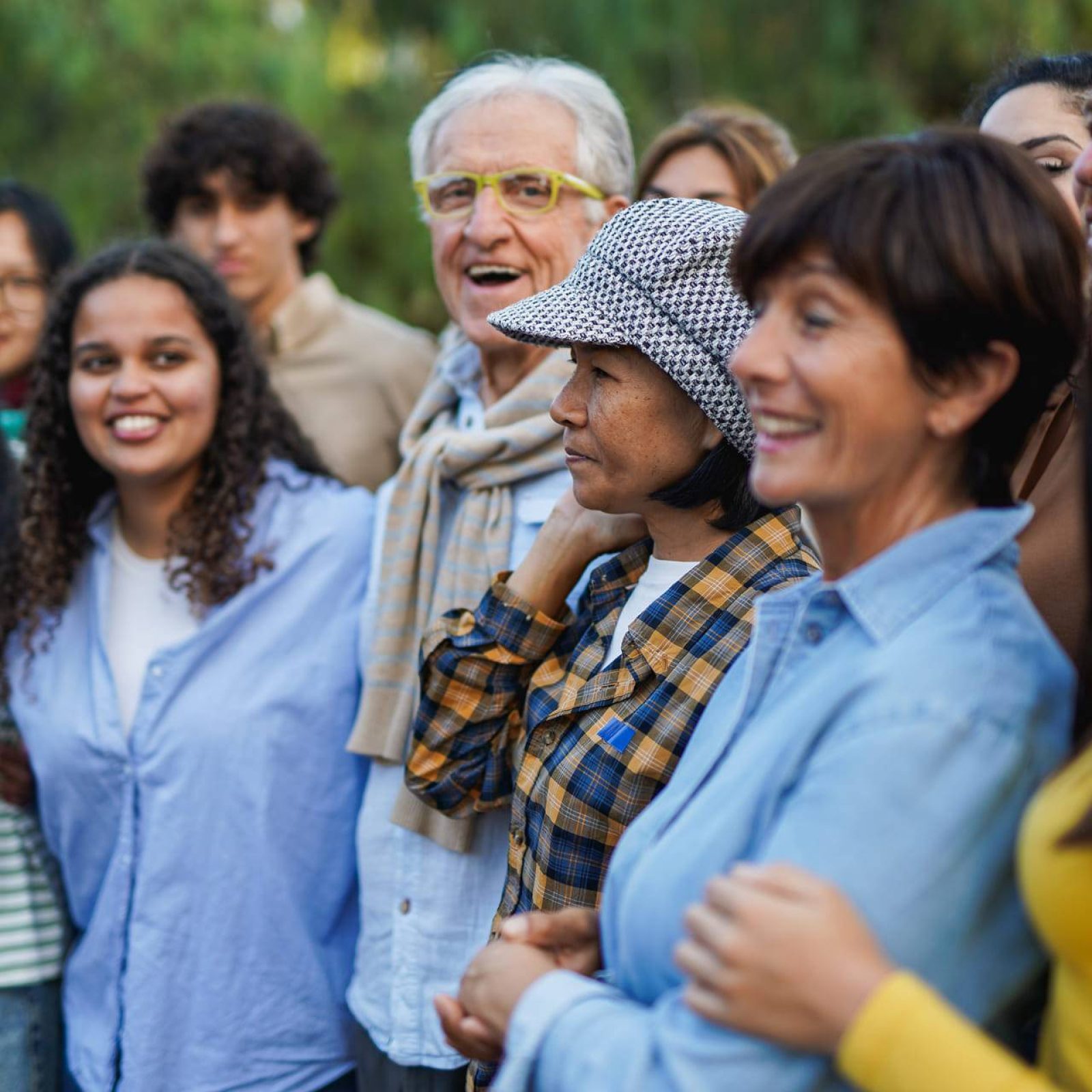 crowd-of-multiracial-people-having-fun-together