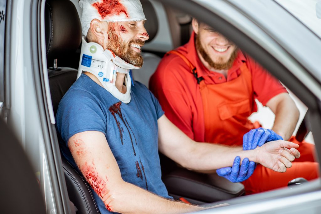 Hurt driver