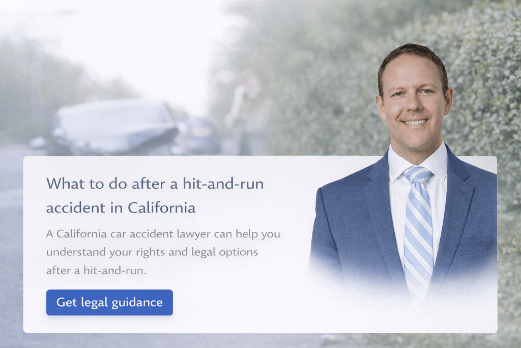 reach out to our car accident lawyer if you're the victim of a hit-and-run
