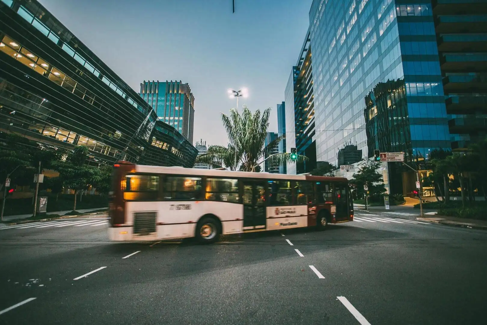 Picture of Bus on Street
