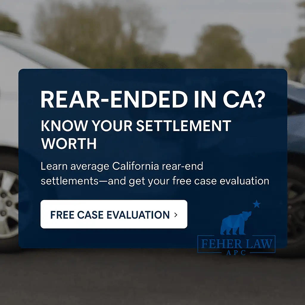 rear-ended CTA image to encourage readers to contact our rear-end accident lawyers